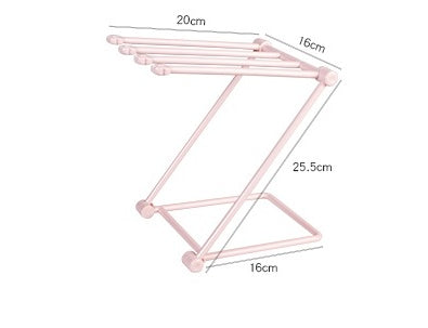 Foldable Towel & Dishcloth Rack – Punch-Free Kitchen Organizer