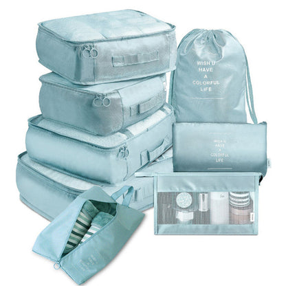 8-Piece Travel Packing Organizer Set